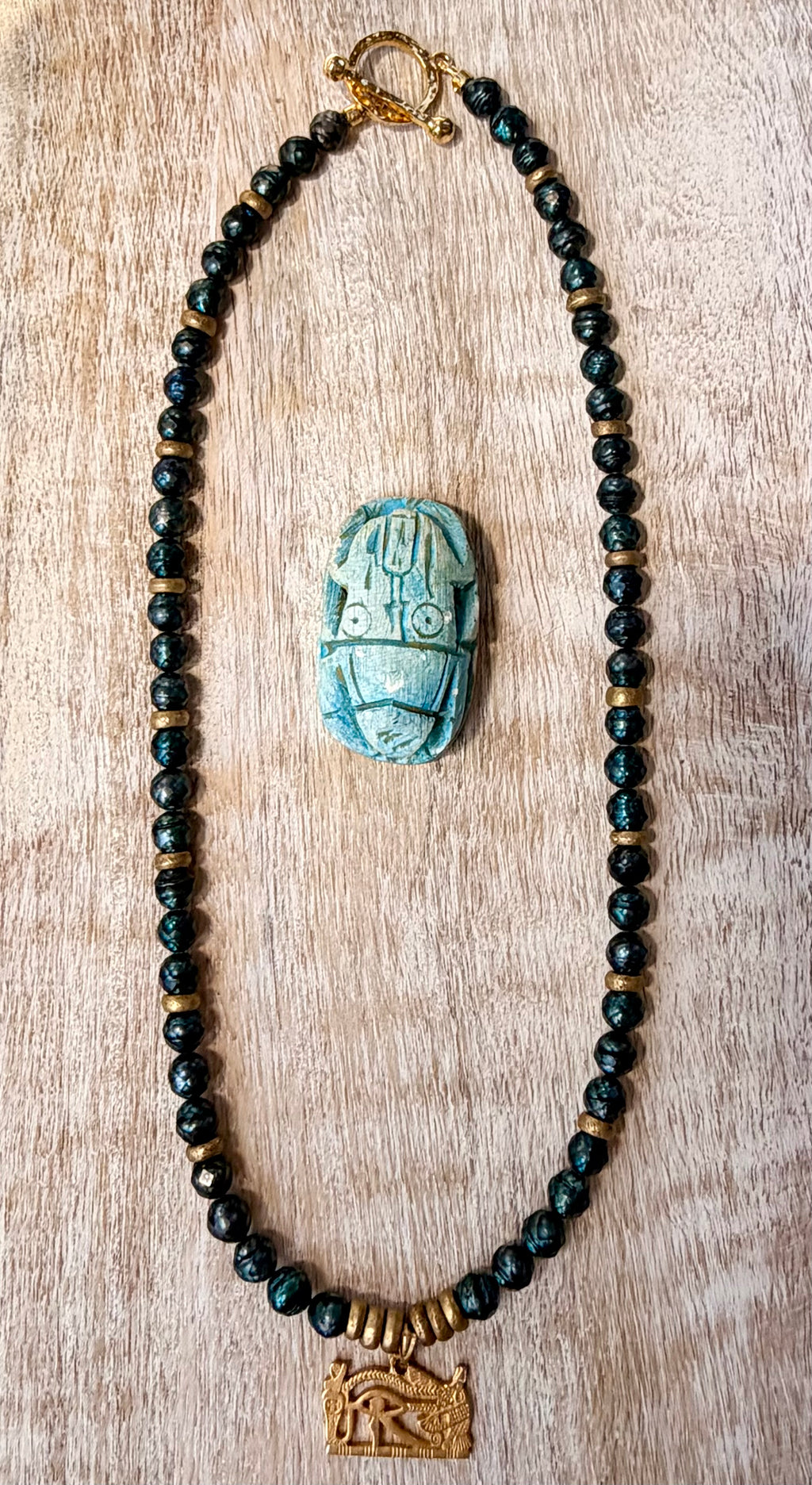 The Isis Goddess Pearl Necklace