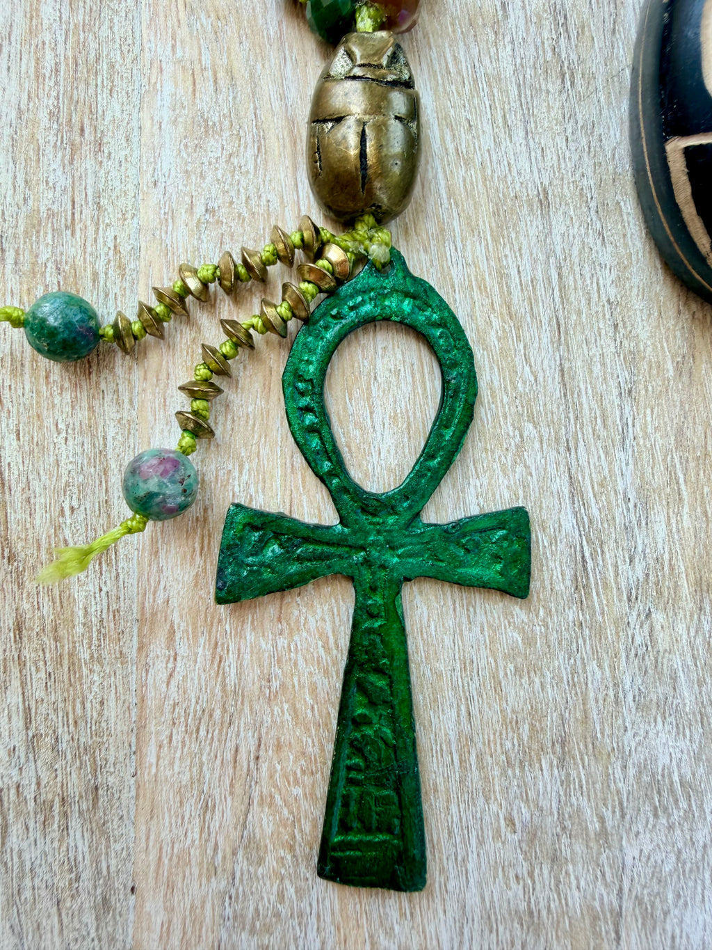 Abydos Egyptian Ankh Necklace