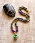 Maya Skull Necklace