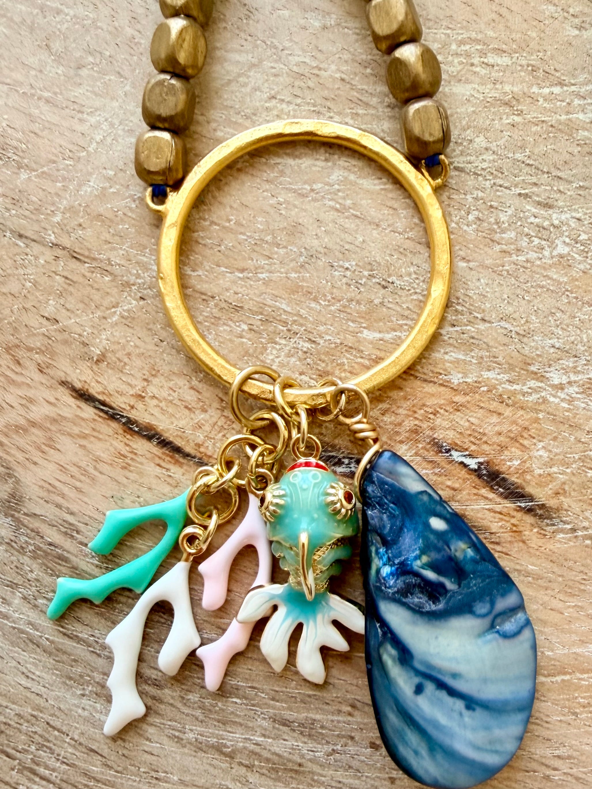 Sunset Beach Mala Necklace