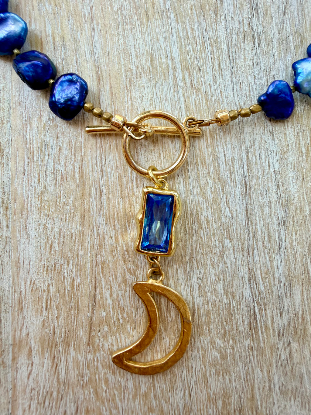 The Catalina Pearl Moon Necklace