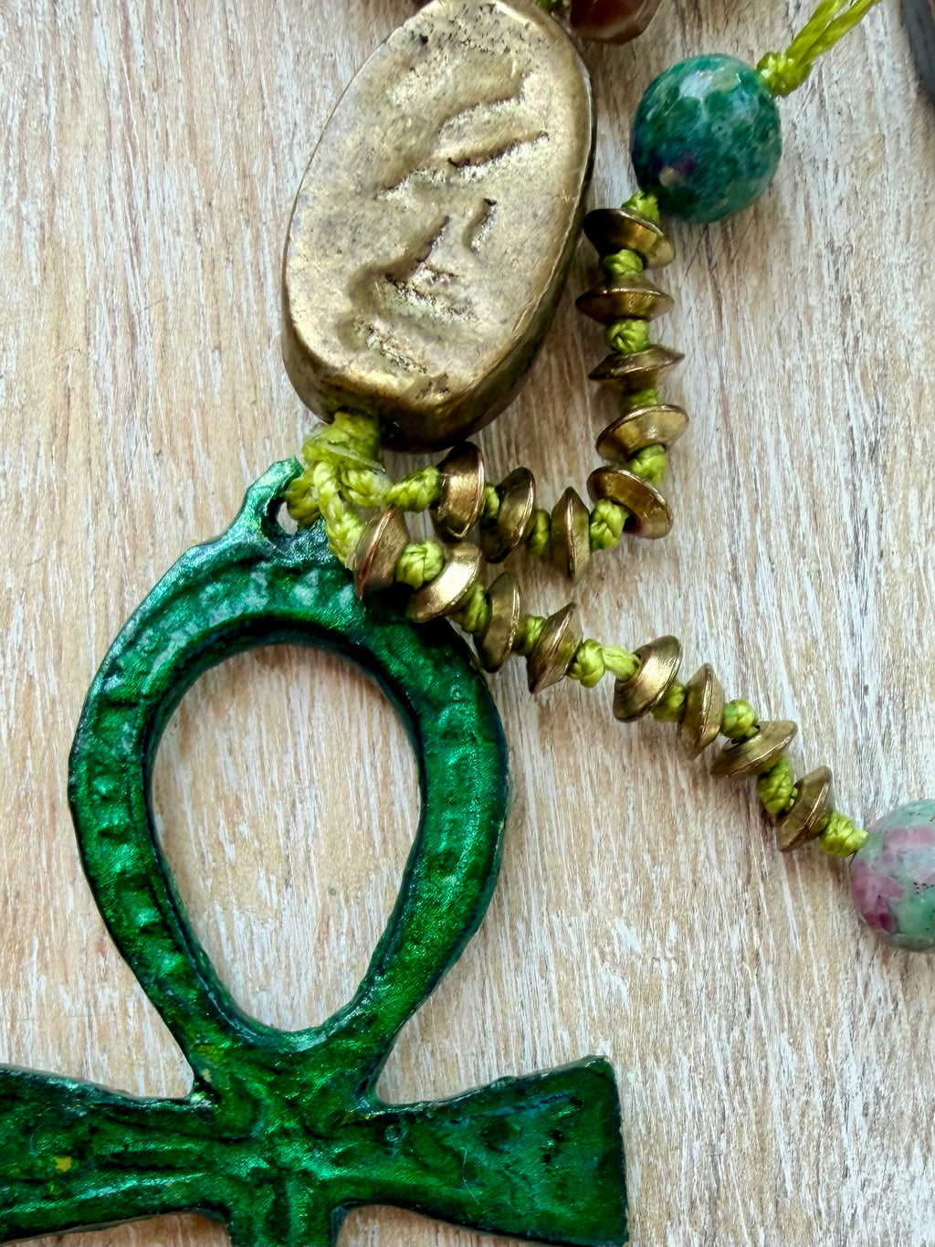 Abydos Egyptian Ankh Necklace