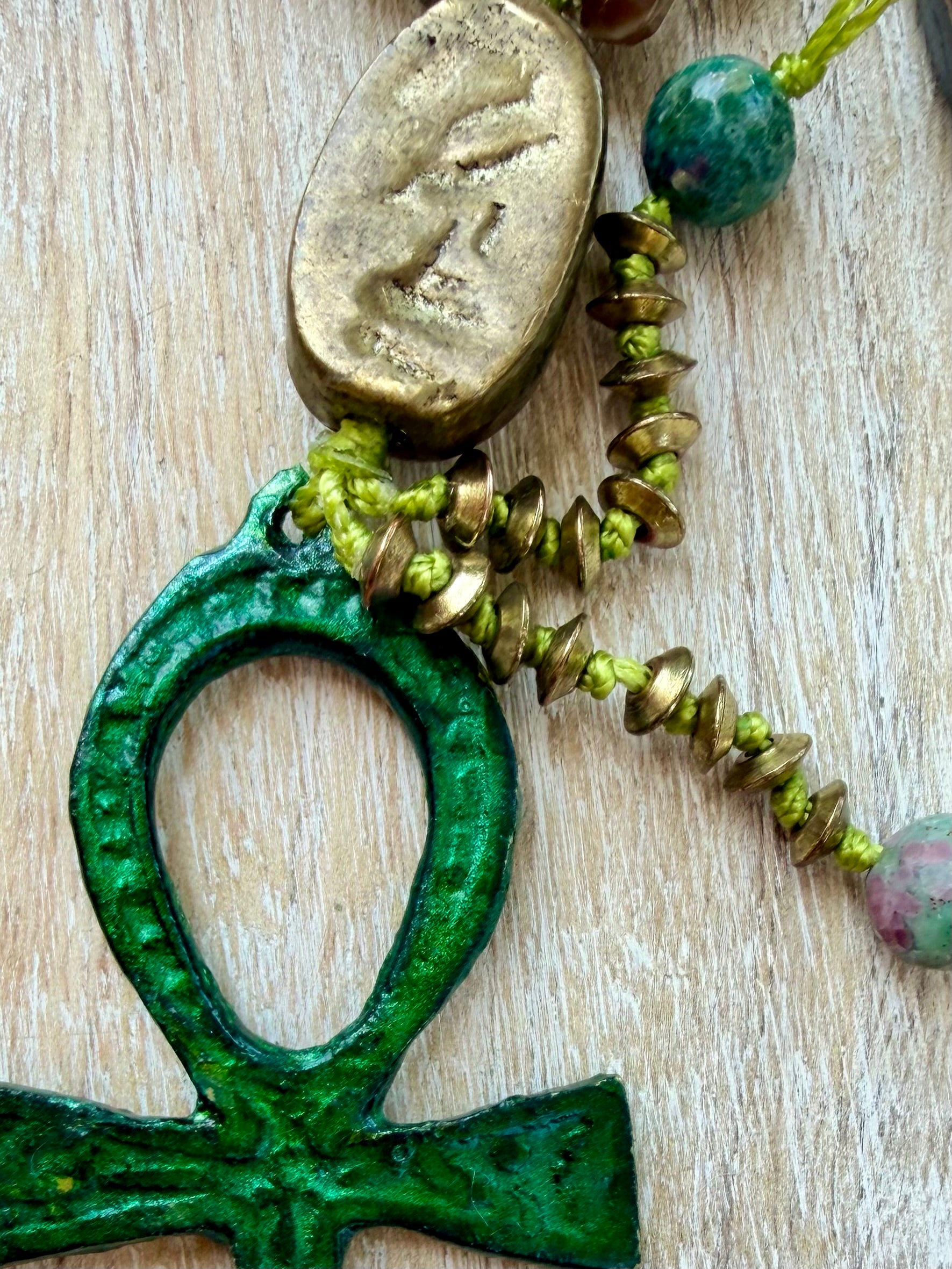 Abydos Egyptian Ankh Necklace
