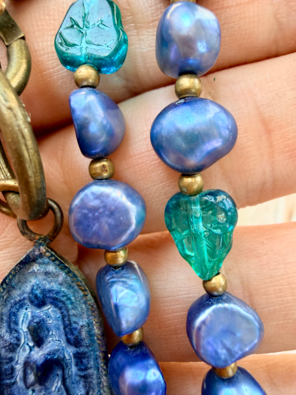 The San Juan Capistrano Pearl Buddha Necklace