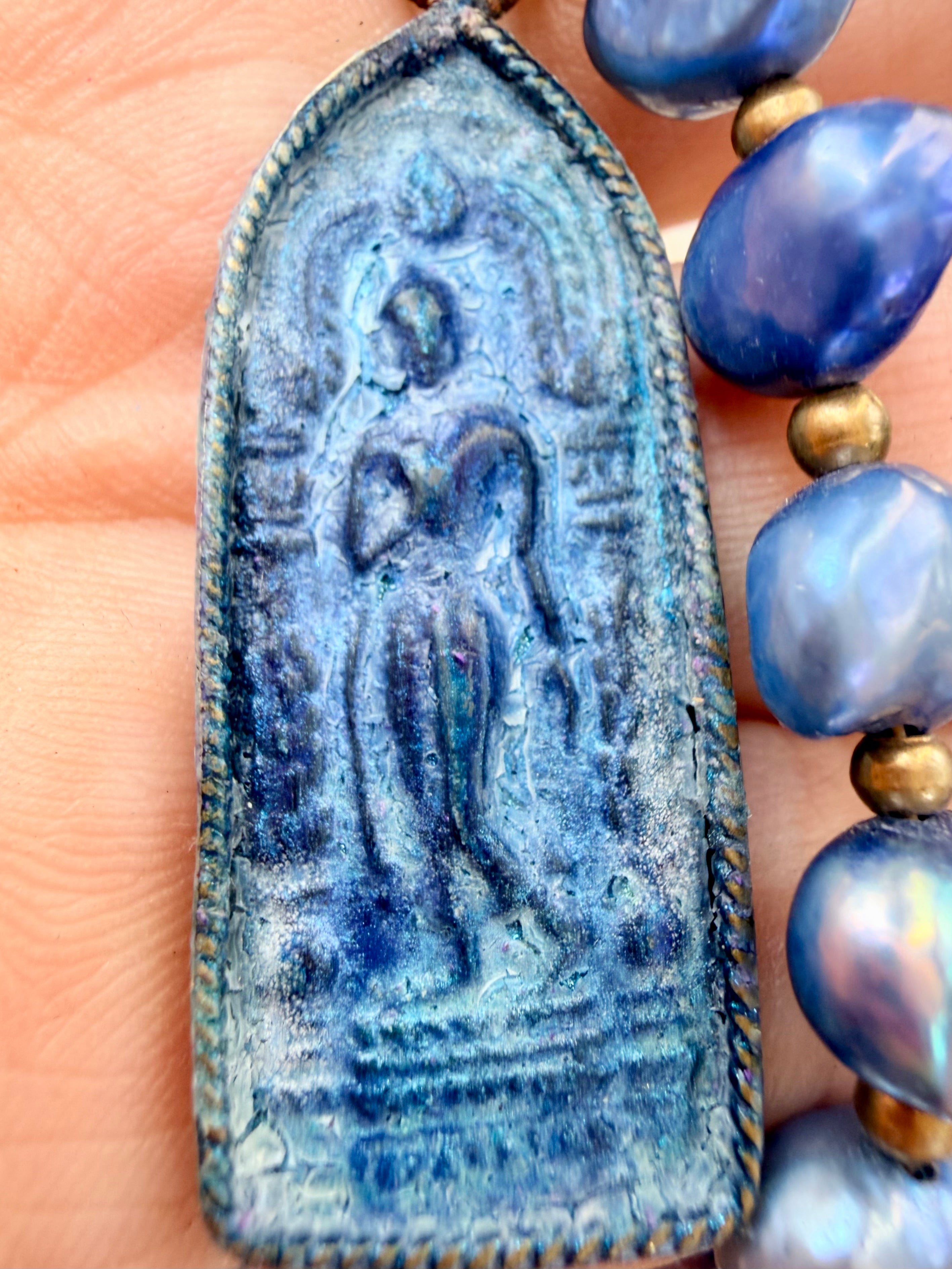 The San Juan Capistrano Pearl Buddha Necklace