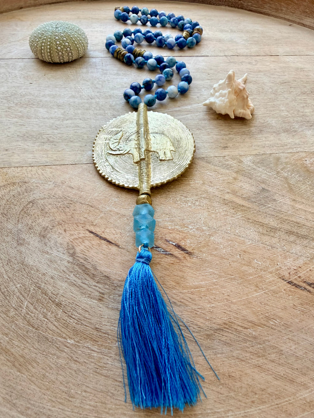 Elephant Mala Necklace
