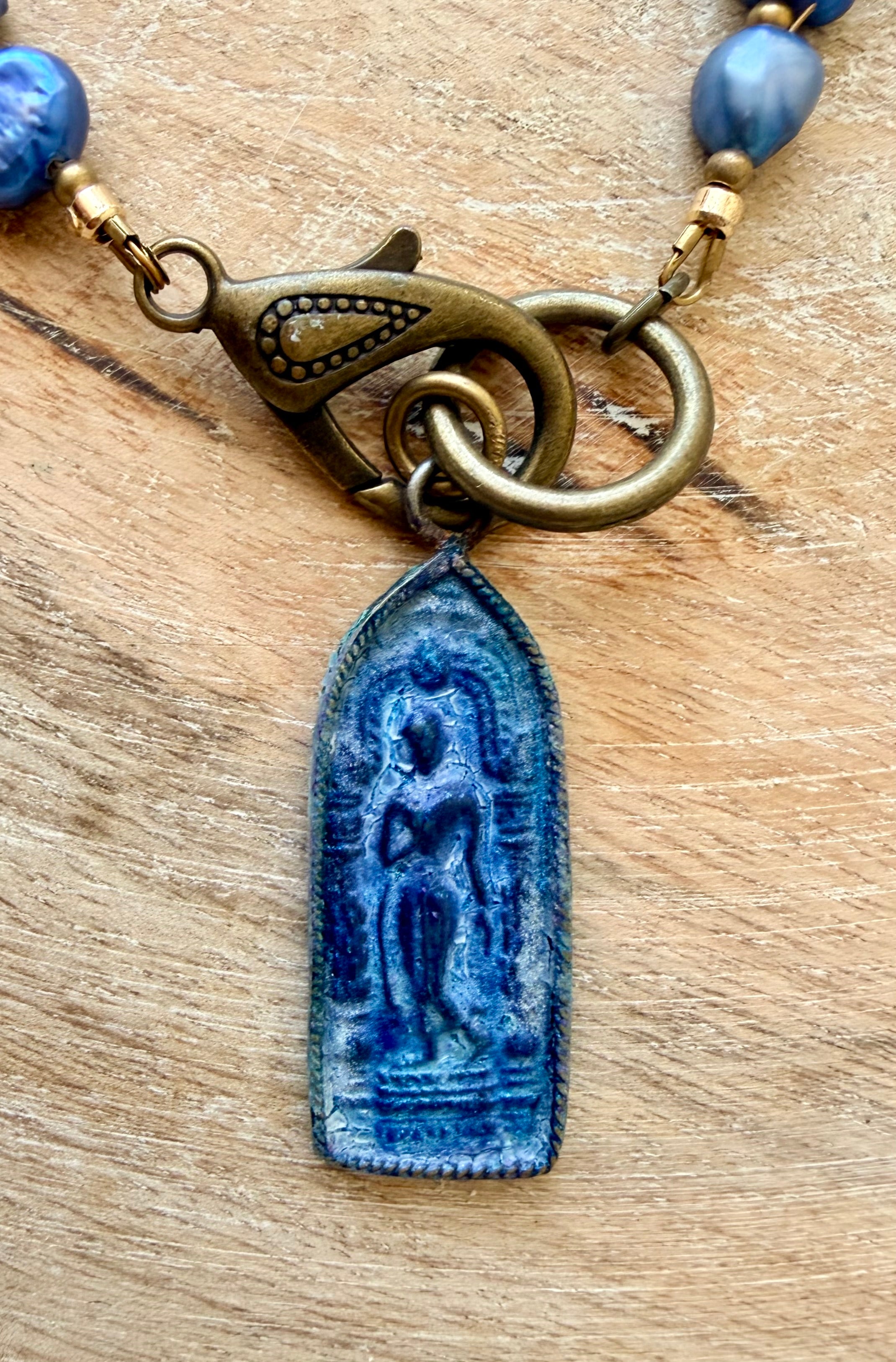 The San Juan Capistrano Pearl Buddha Necklace