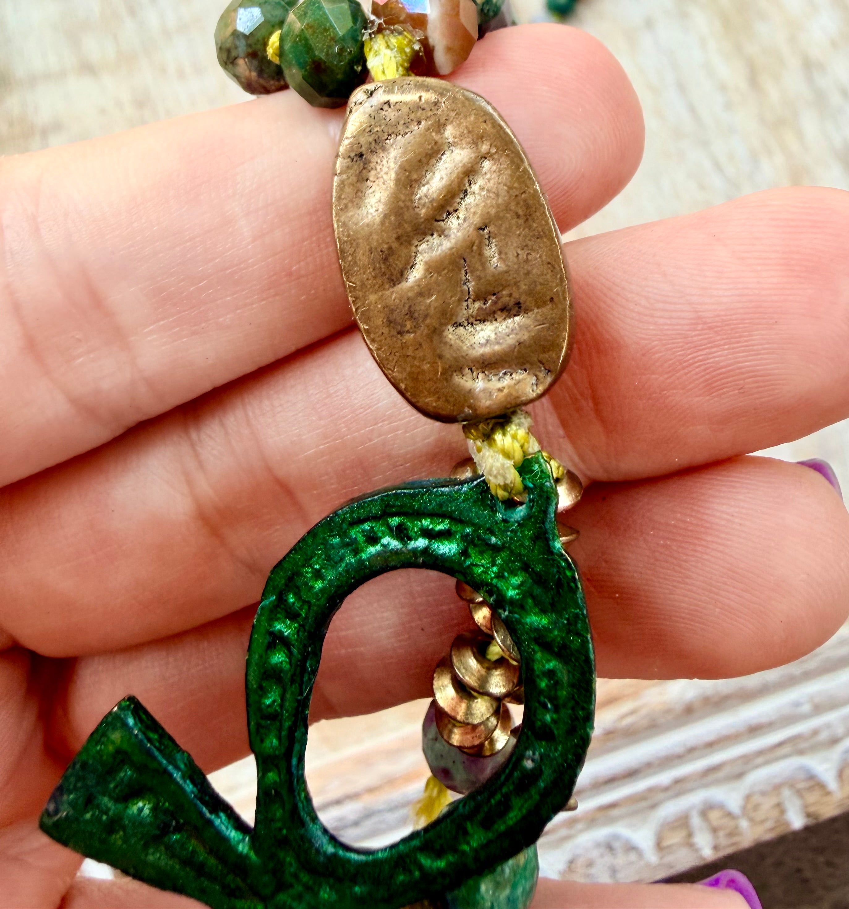 Abydos Egyptian Ankh Necklace