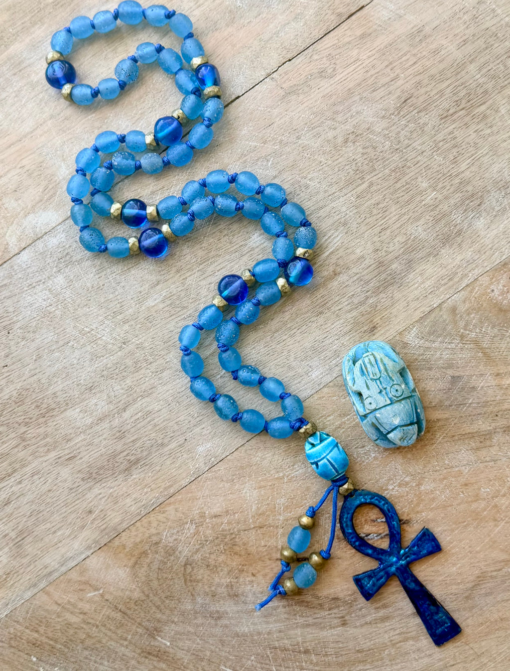 Saqquara Egyptian Ankh Necklace