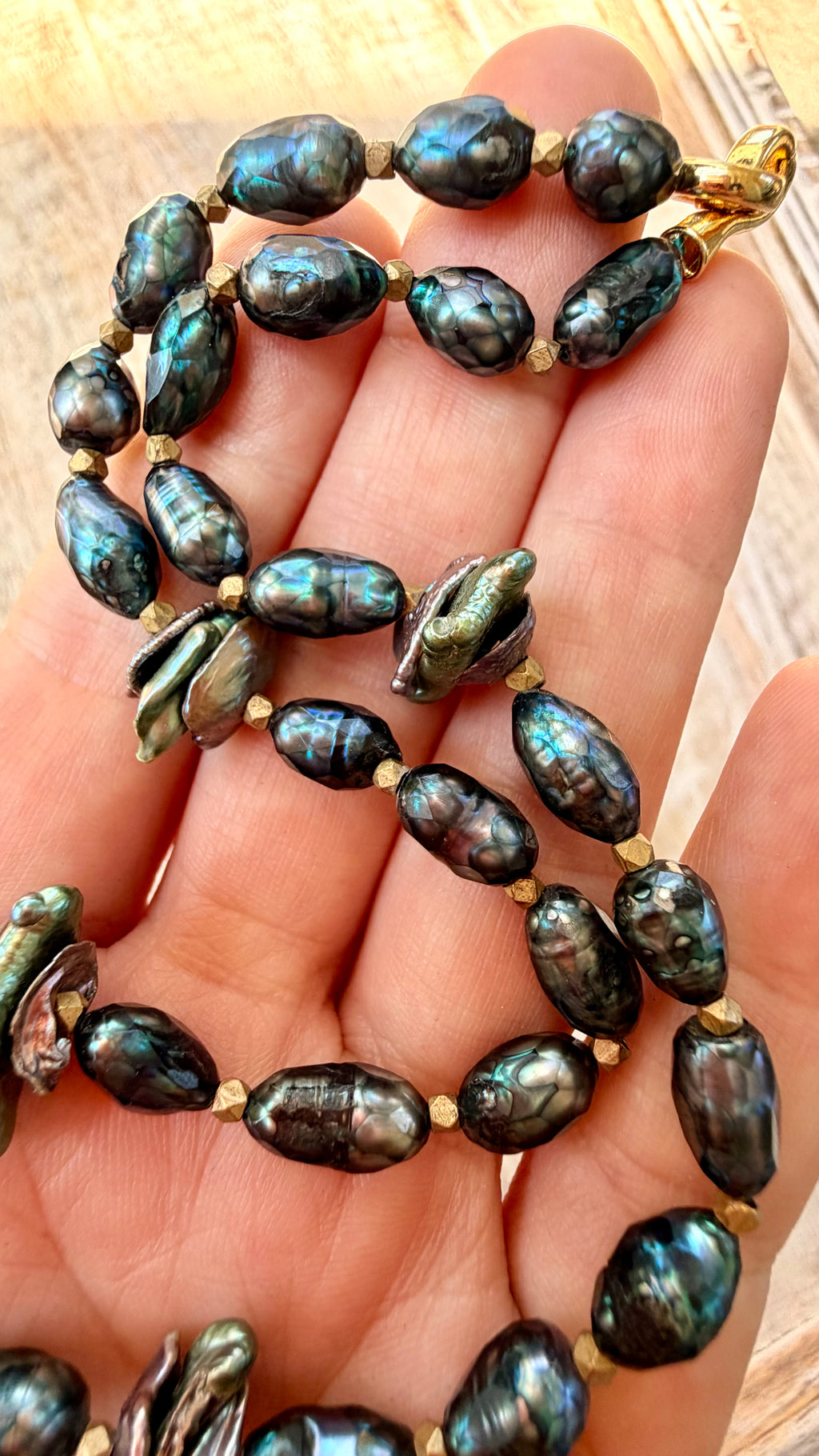 The Los Osos Pearl & Abalone Necklace