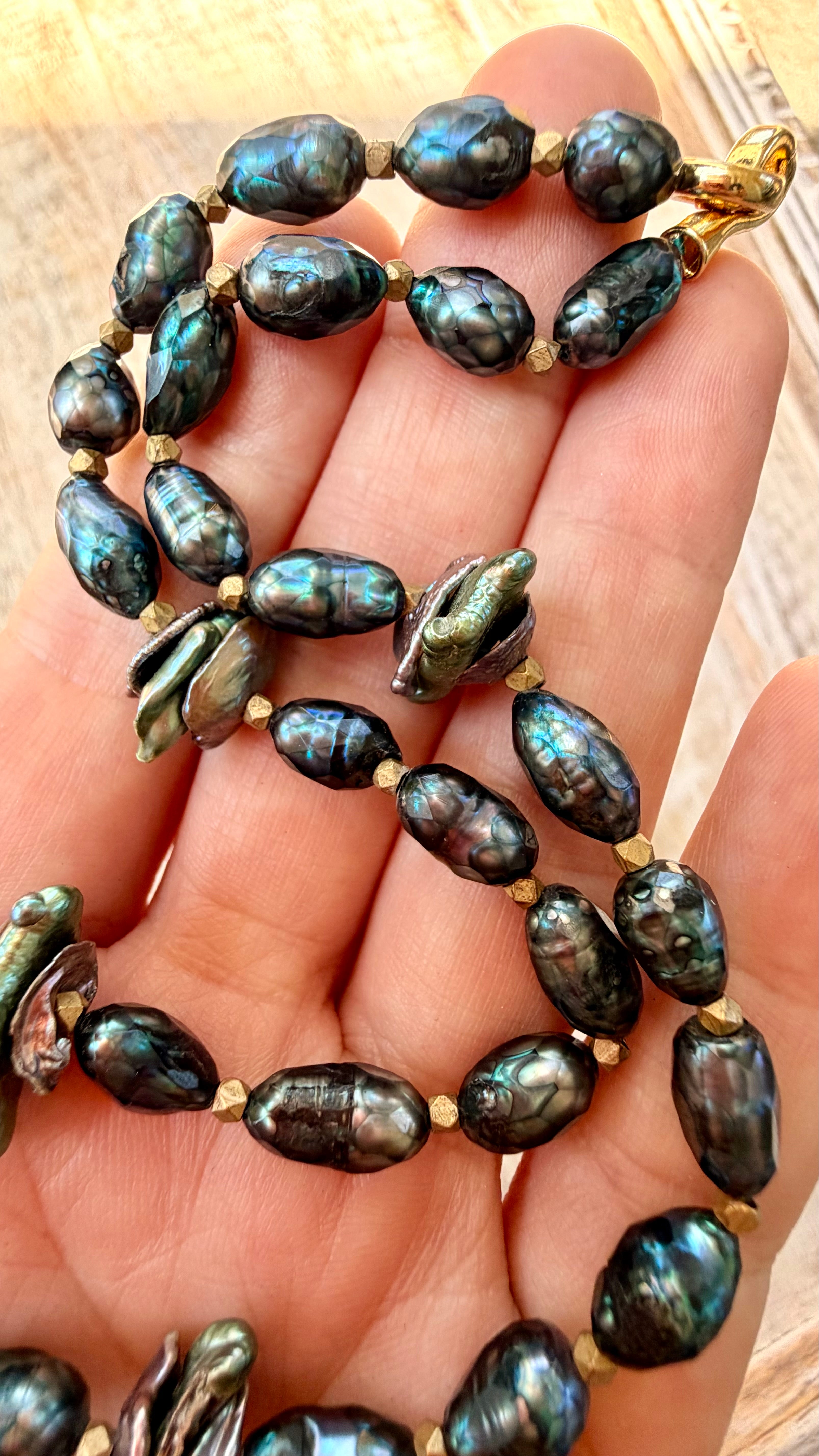 The Los Osos Pearl & Abalone Necklace