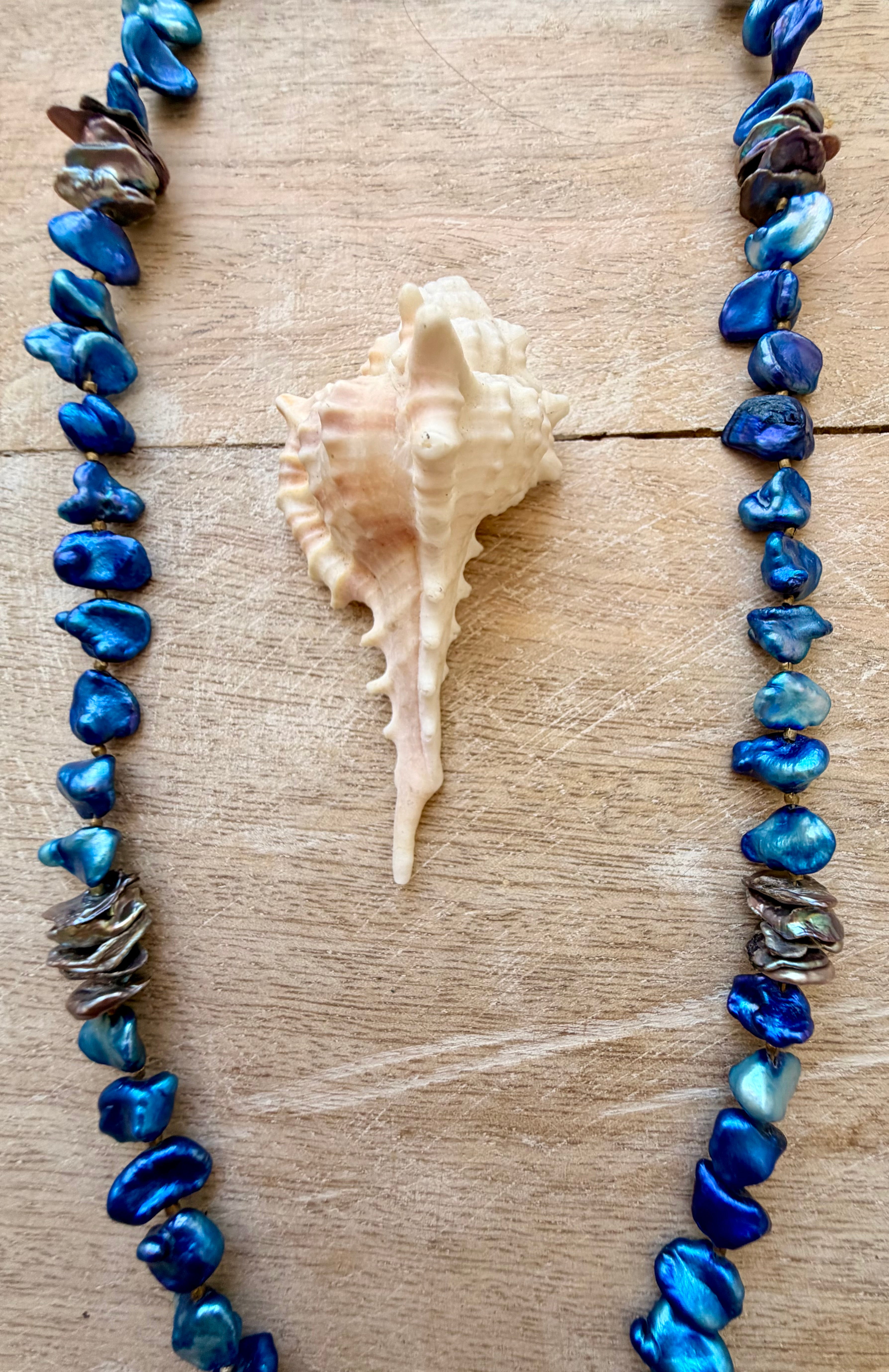 The Catalina Pearl Moon Necklace