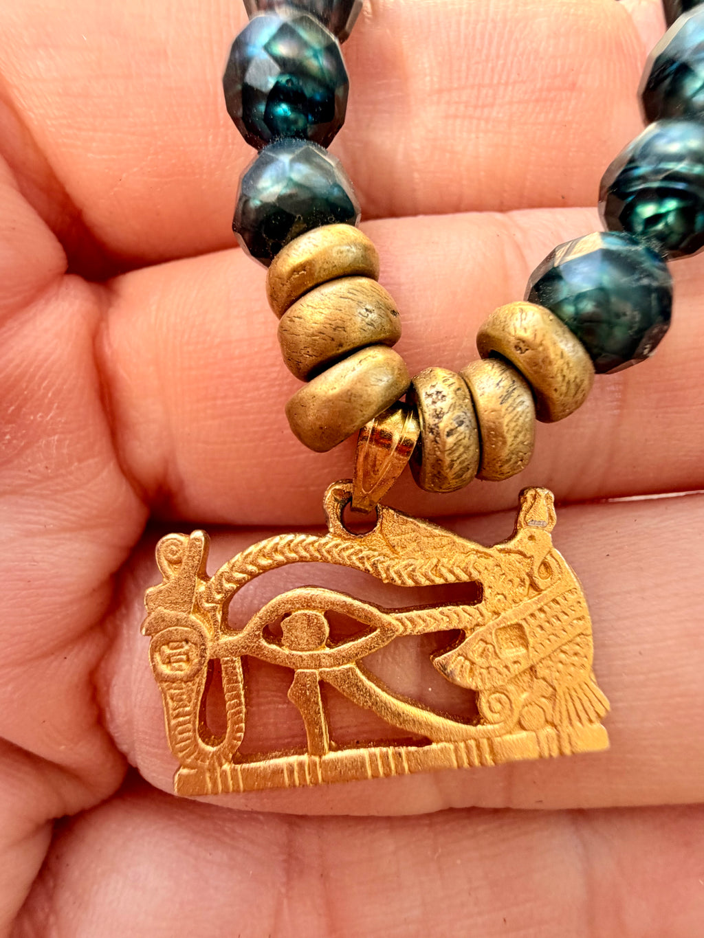 The Isis Goddess Pearl Necklace