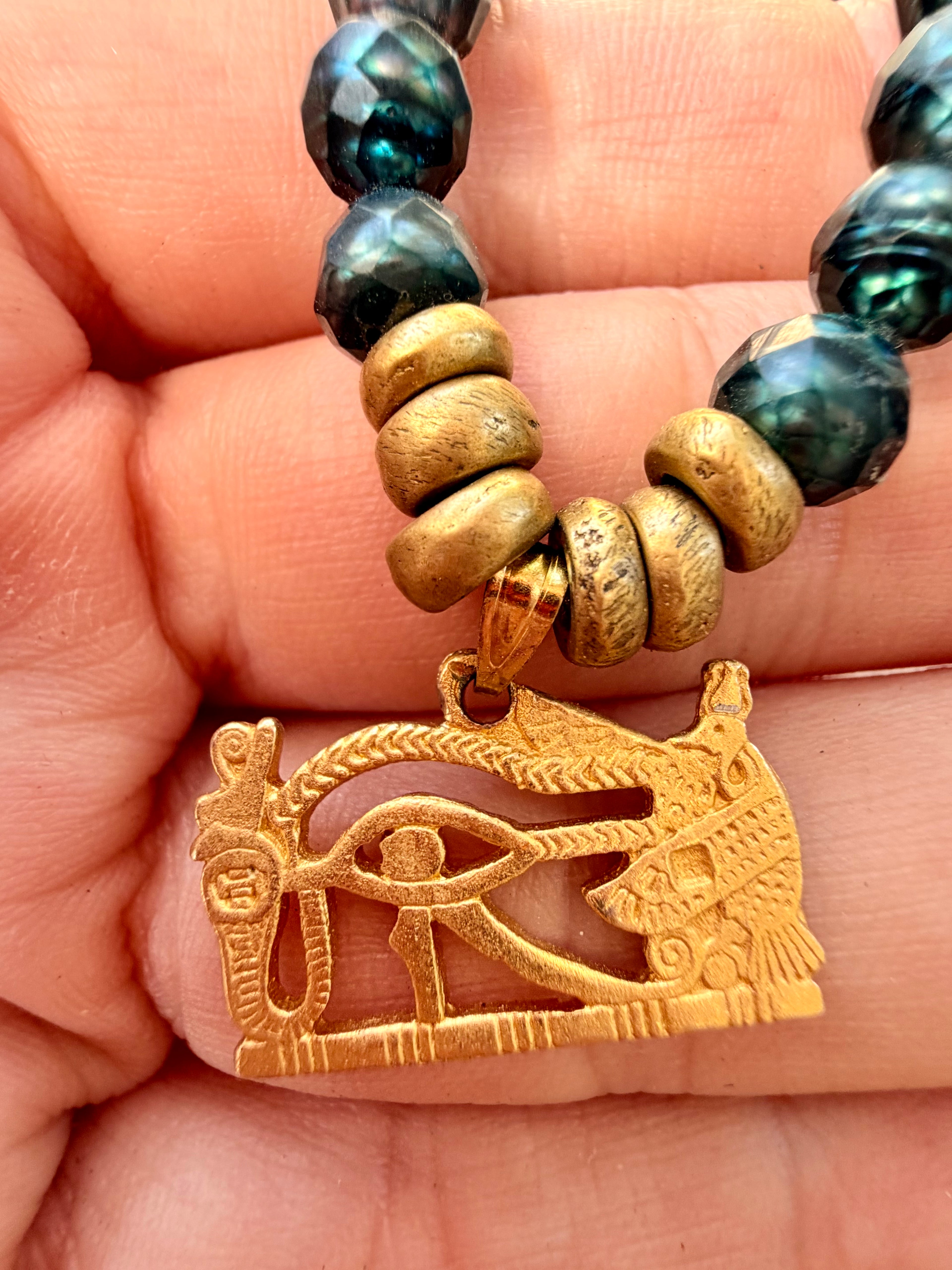 The Isis Goddess Pearl Necklace