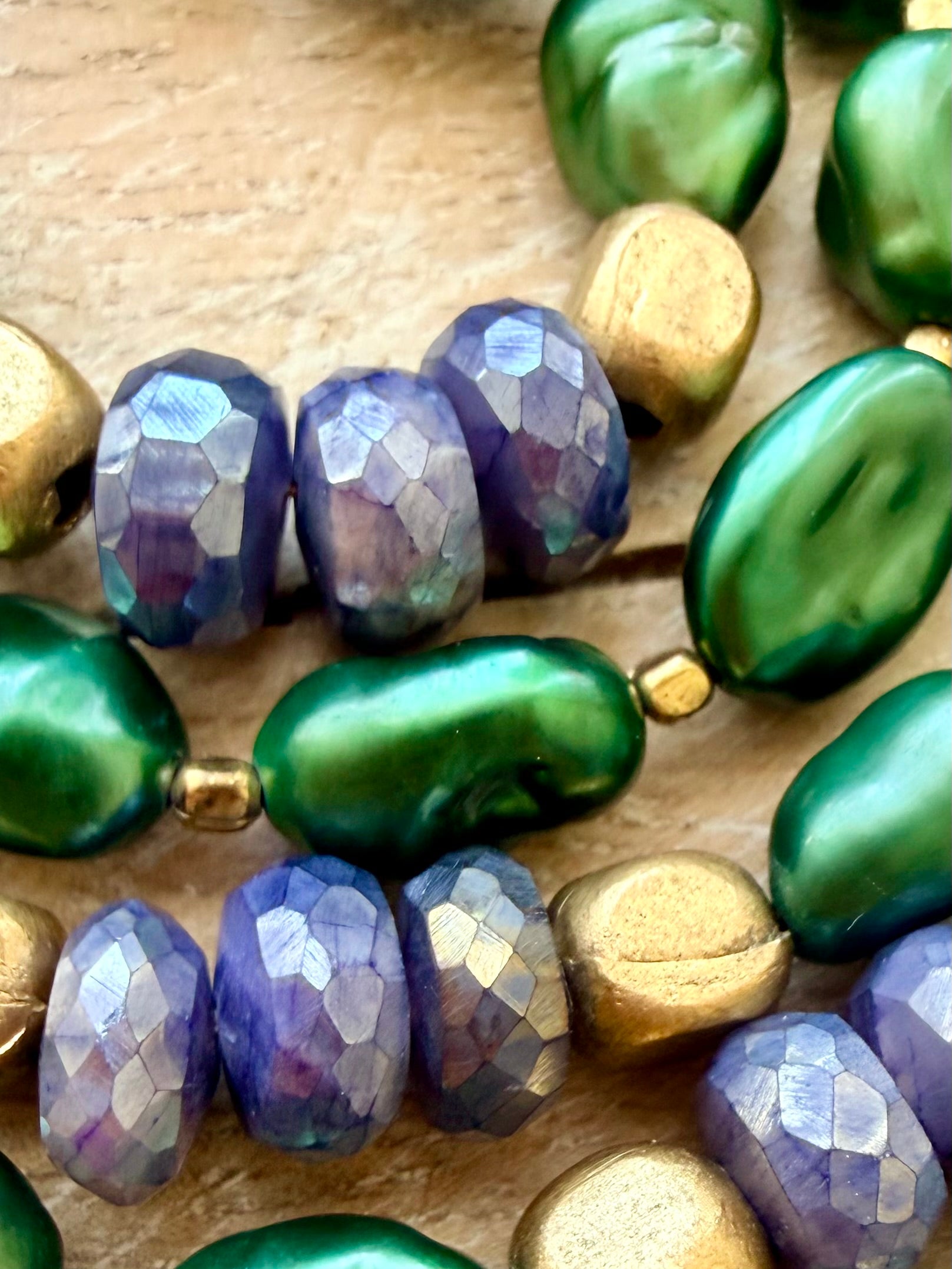 Cambria Pearl & Abalone Necklace