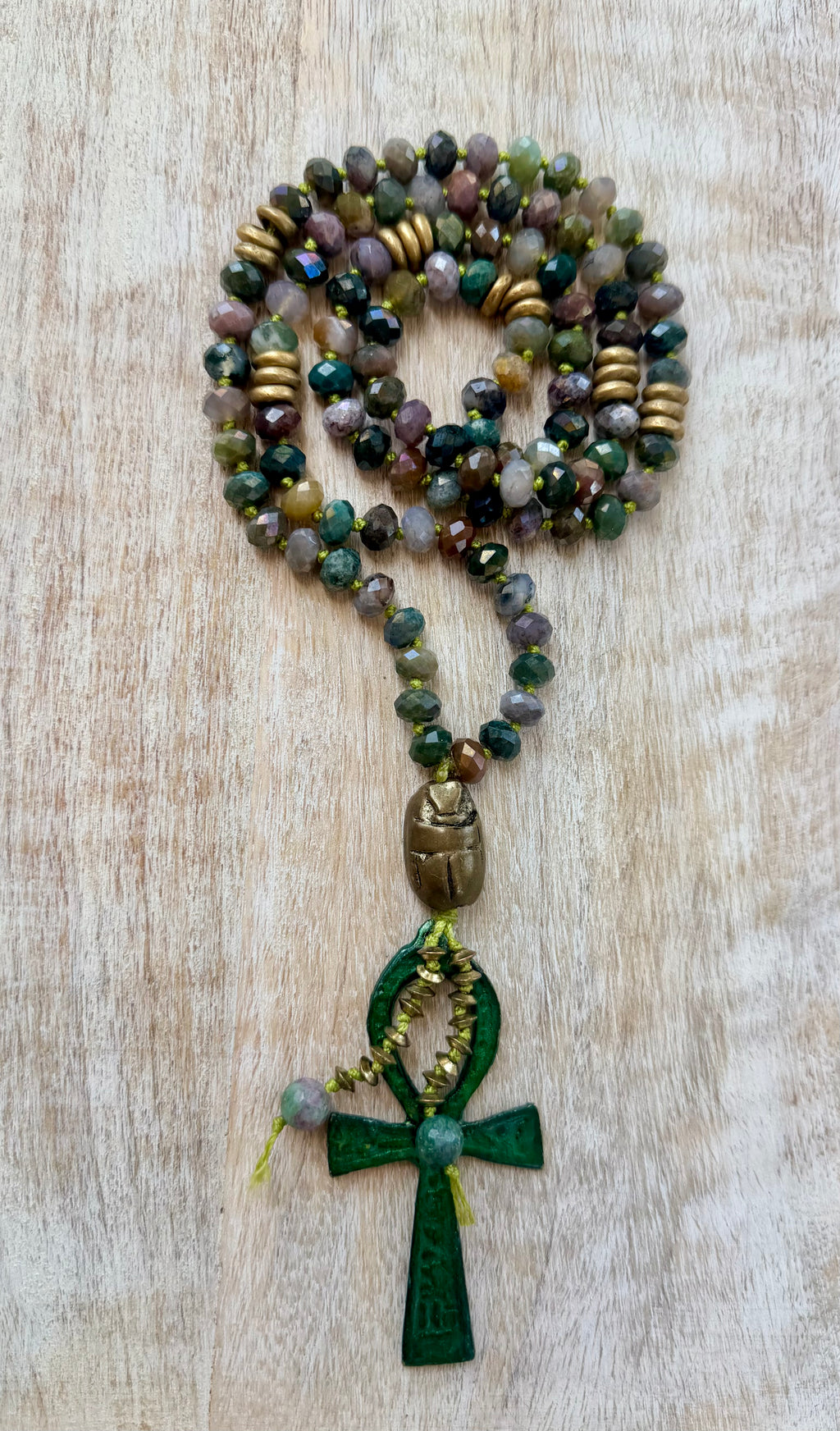 Abydos Egyptian Ankh Necklace