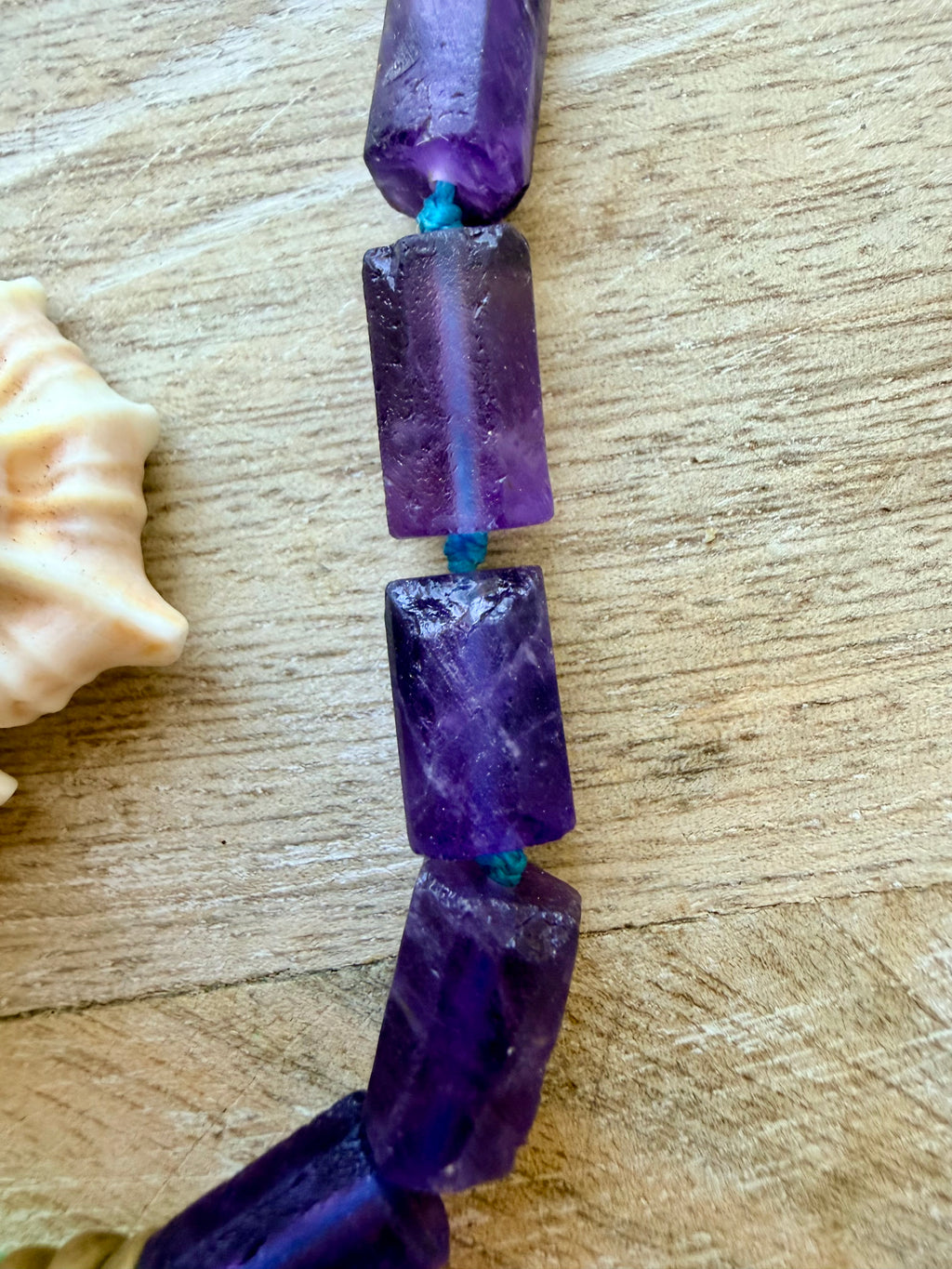 The Amethyst & Fluorite Choker