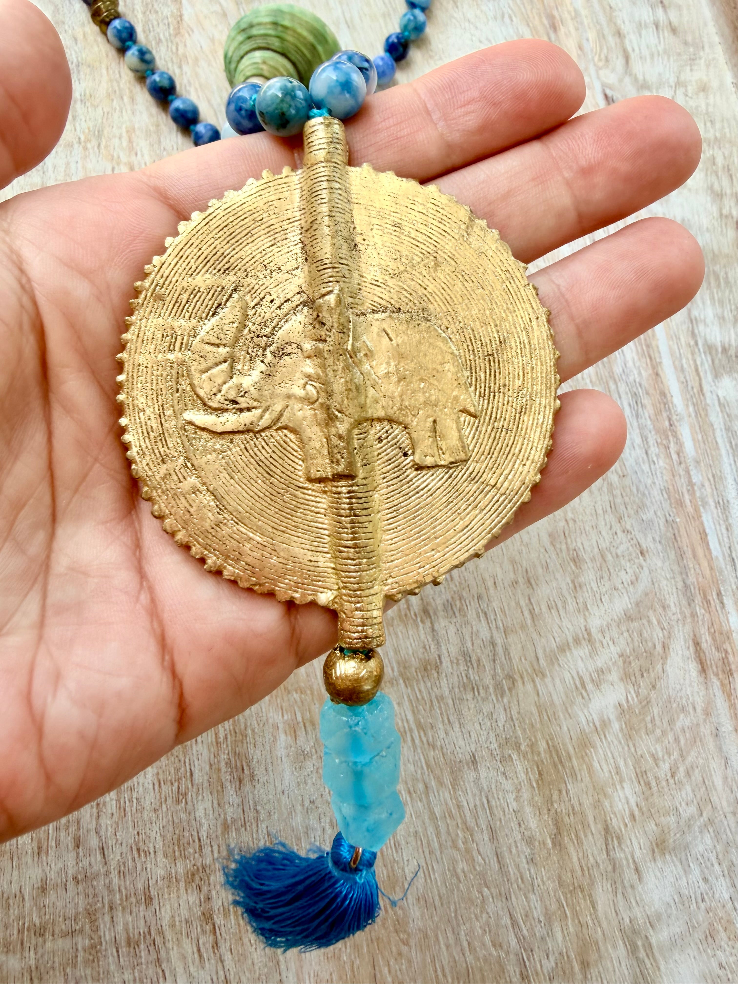 Elephant Mala Necklace