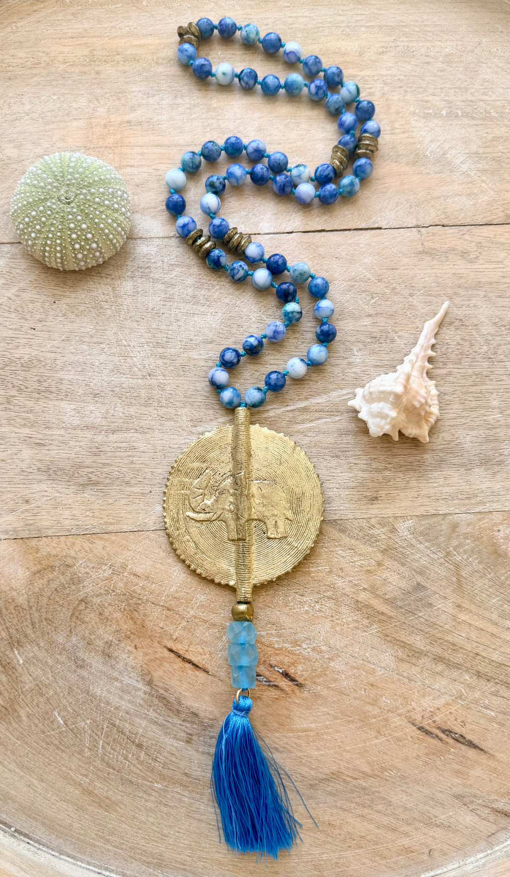 Elephant Mala Necklace