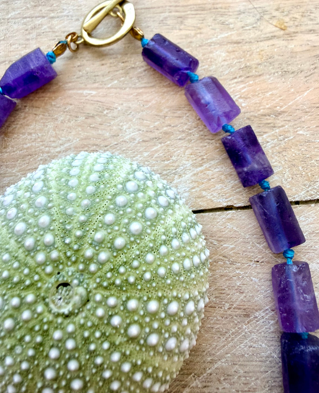 The Amethyst & Fluorite Choker