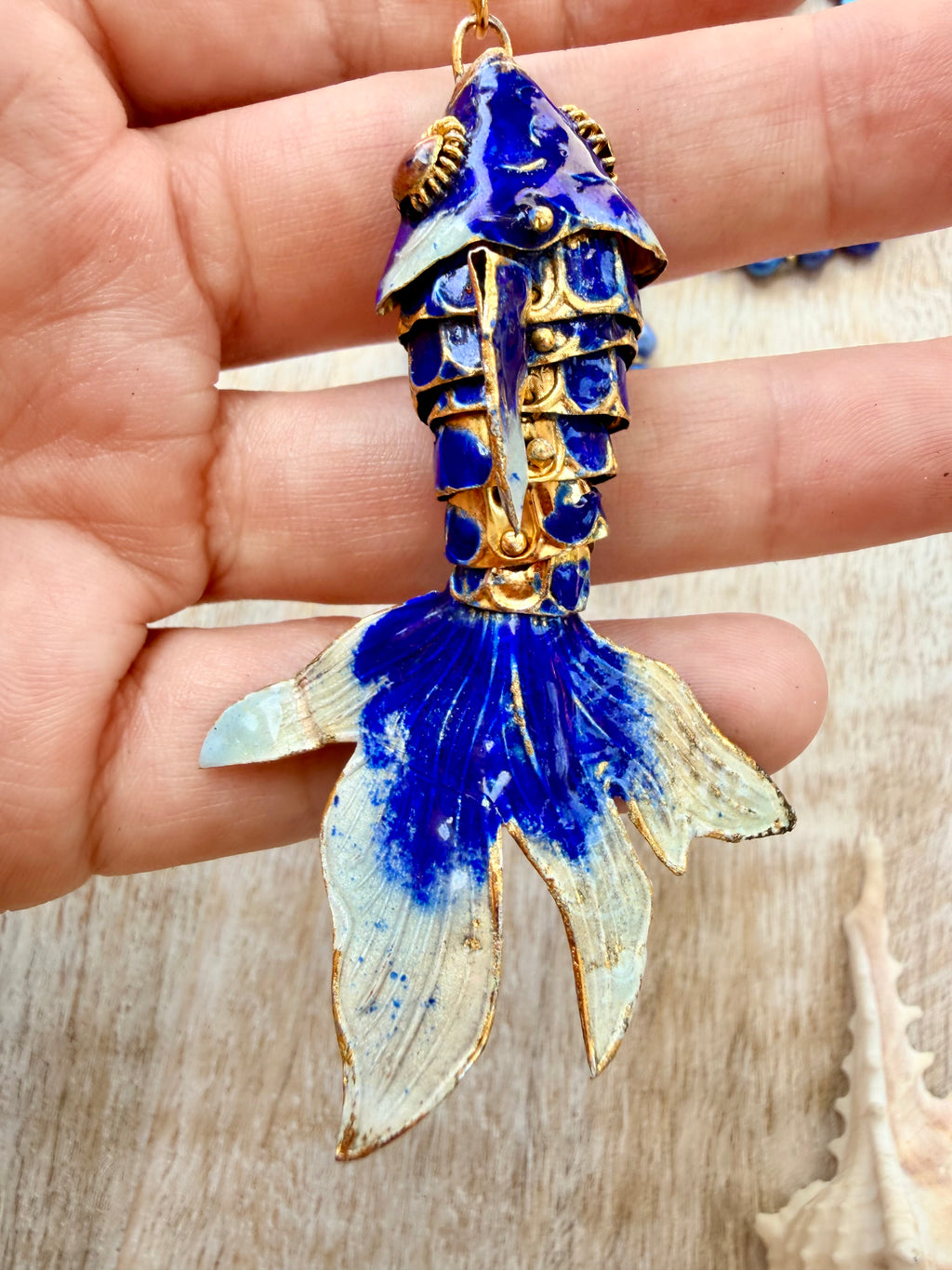 Blue Pearl Laguna Necklace