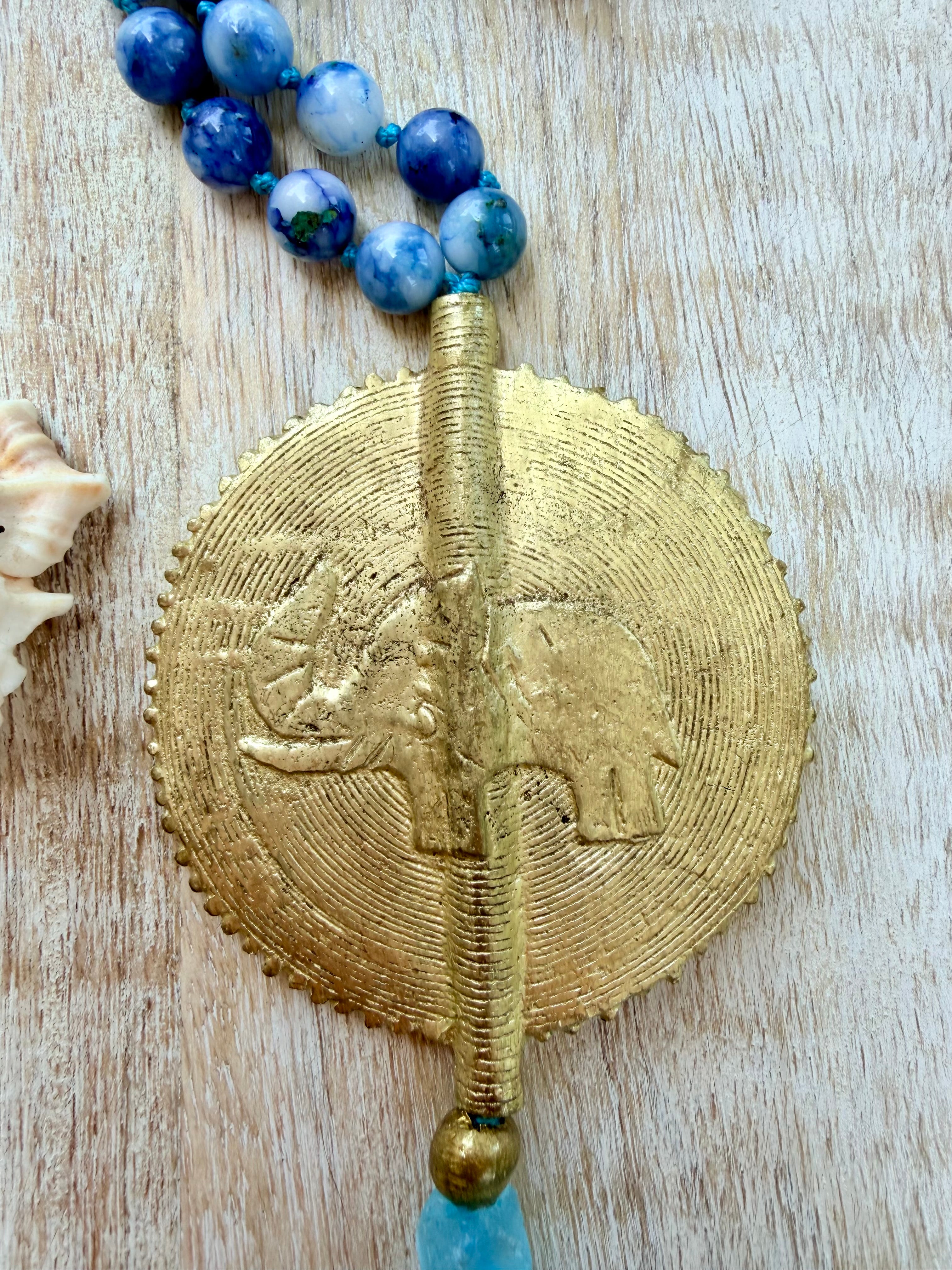 Elephant Mala Necklace