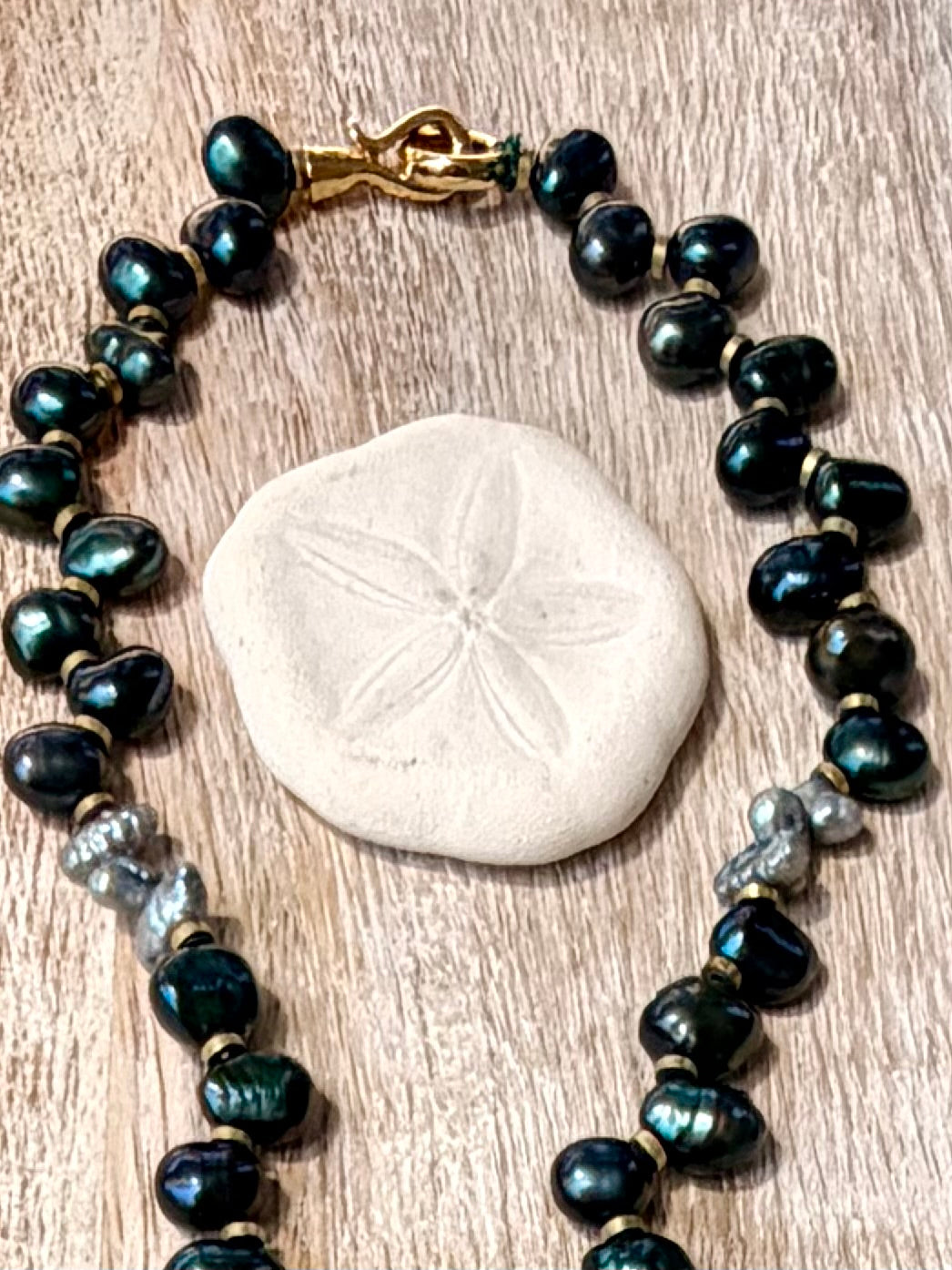 The Morro Bay Pearl & Abalone Necklace
