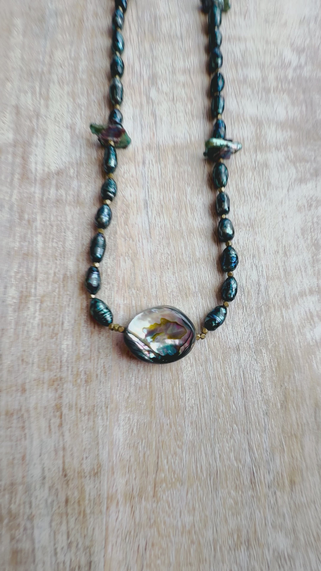 The Los Osos Pearl & Abalone Necklace